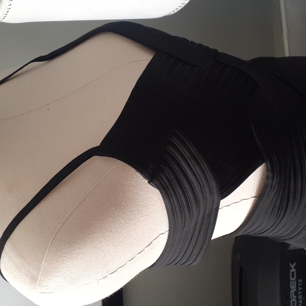 Alta Moda couture black dress size 8 - Picture 13 of 17